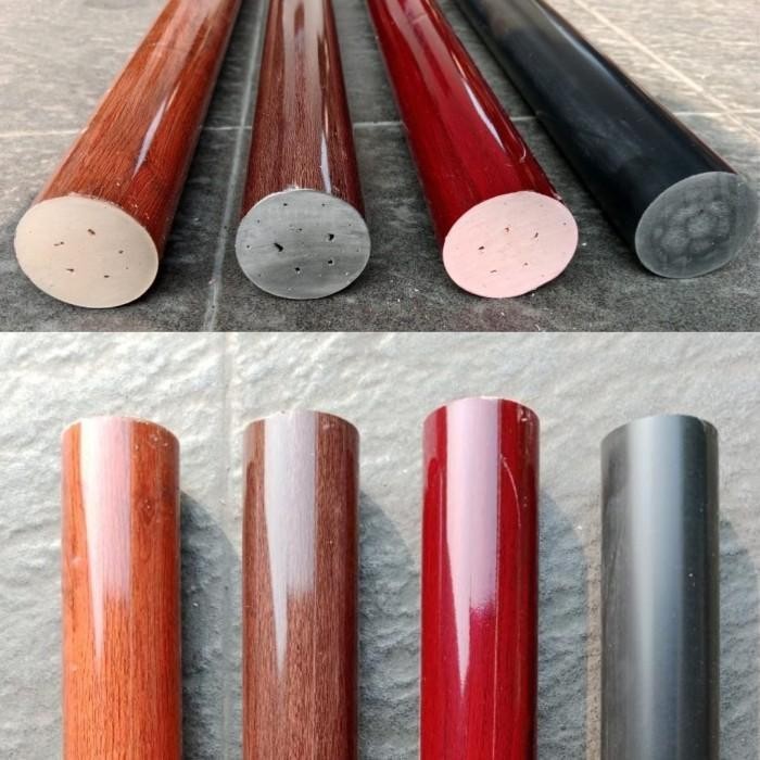Jual Pegangan Railing Tangga Handrailing PVC Bulat Glossy & Doff P 4M ...