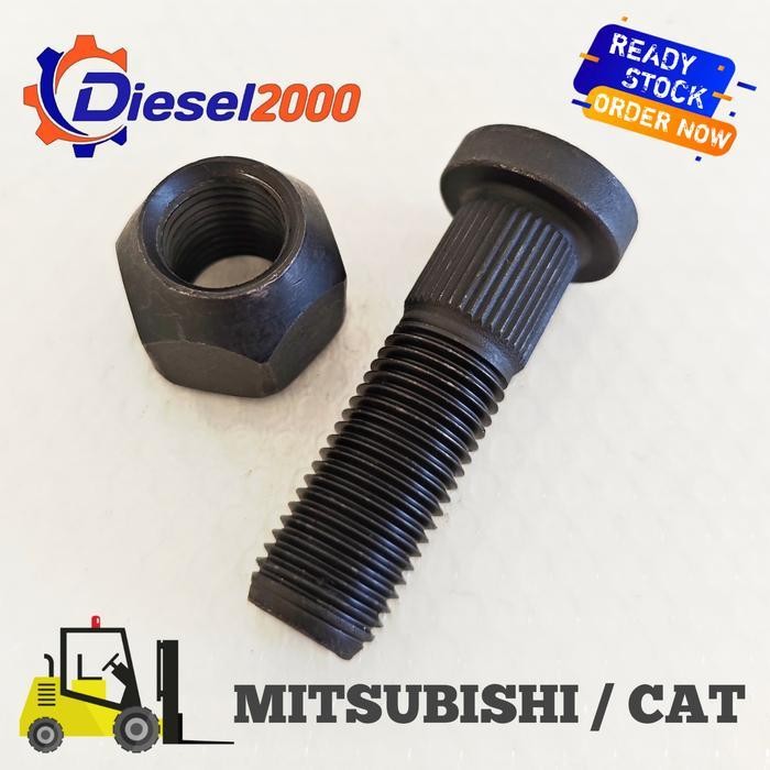 Jual 91243-10800 STUD HUB BOLT REAR WHEEL BAUT RODA + MUR BELAKANG ...