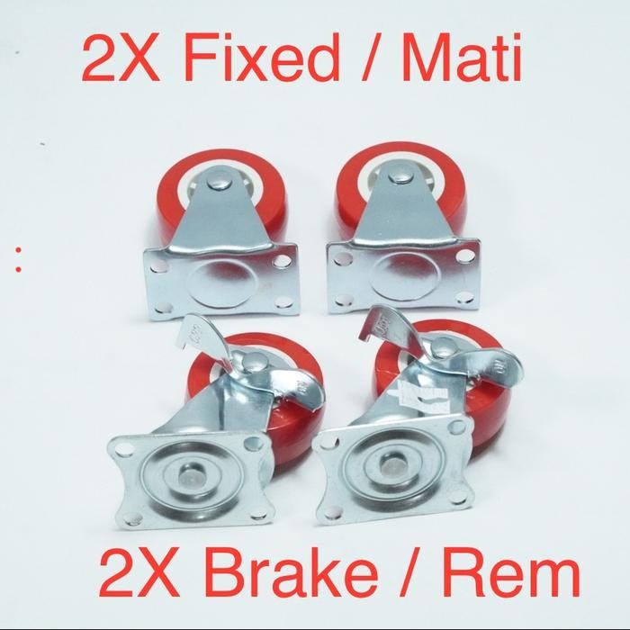 Jual Roda Kastor 2.5
