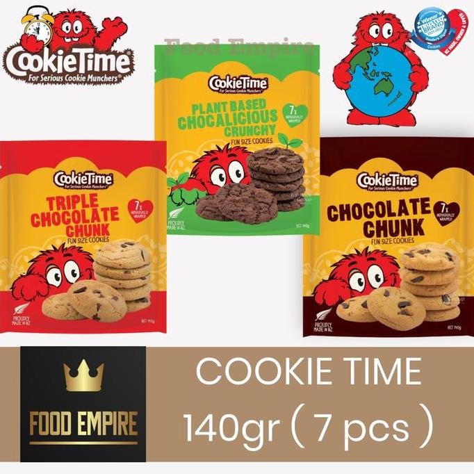 Jual COOKIE TIME | Chocolate Chunk | Individually Wrapped Fun Size ...