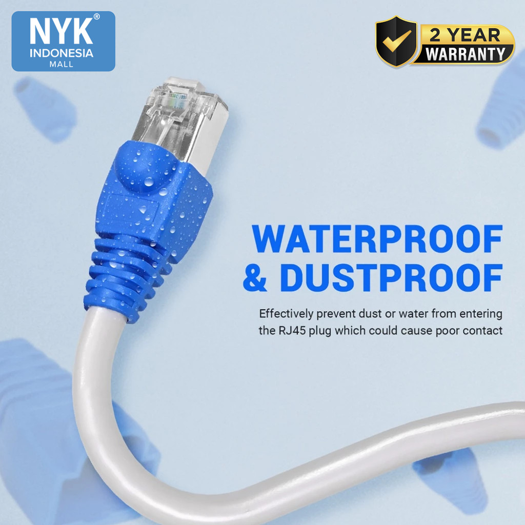 NYK Plug Boot RJ45 Cover Case Kabel LAN PB R isi 50 PCS (4)