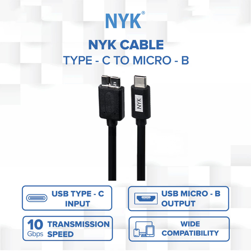 NYK Kabel Type C to Cable Micro B COD (6)