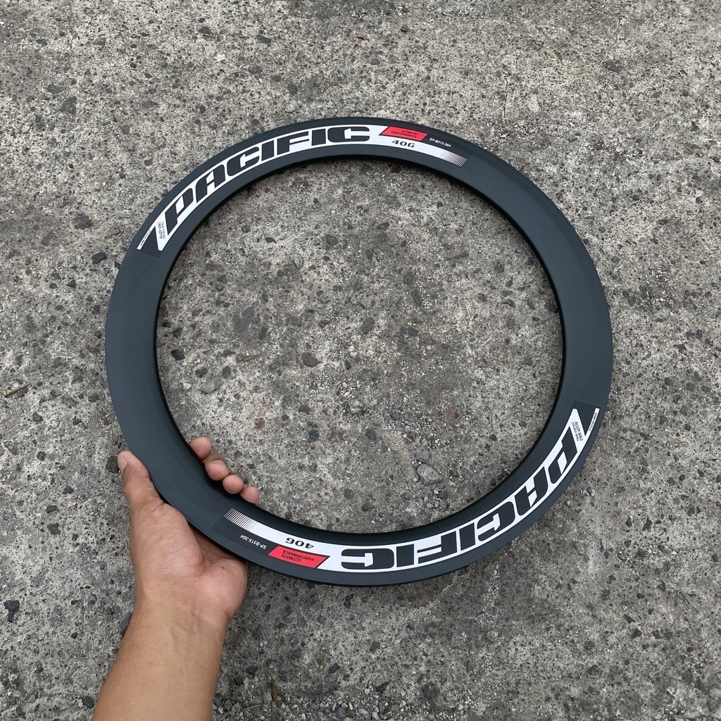 Jual 1 Pcs Velg Sepeda Pacific SP-B515 Black 20 Inch Alloy 40mm / 4cm ...