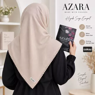 Hijab Segiempat Voal Oskara Laser Cut Elegan