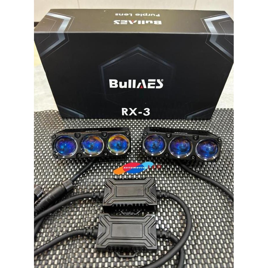 Jual Promo BULLAES RX3 MINI LASER TRIPLE LENS RX3 150 WATT 3 LENSA ...