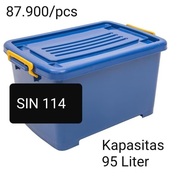 Jual Sinplas Container Box Cb 95 Kapasitas 95 Liter Sin 114 95L 95Liter ...