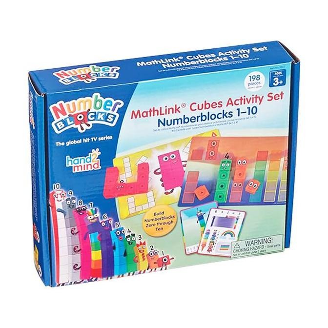 Jual NEW - Hand2Mind Numberblocks MathLink Cubes 110 Activity Set ...