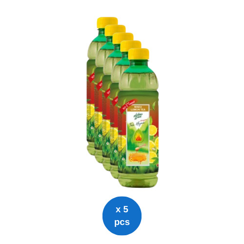 Jual Adem Sari Ching Ku Madu Lemon Tea Botol 350ml x 5 pcs | Shopee ...