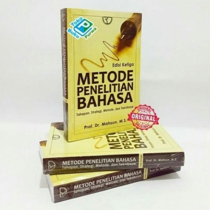 Jual BUKU METODE PENELITIAN BAHASA MASHUN ORI Original | Shopee Indonesia