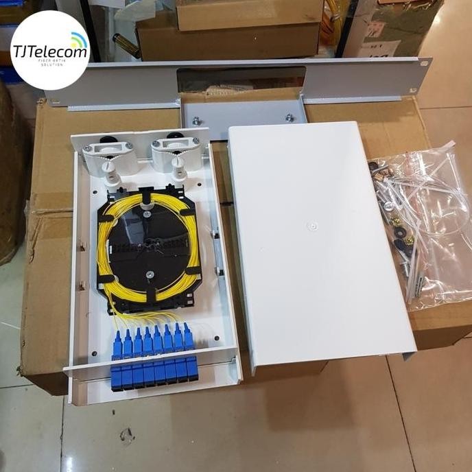 Jual DB38>> OTB mini rackmount 8 core / ODF mini / FTTH rack SC upc ...