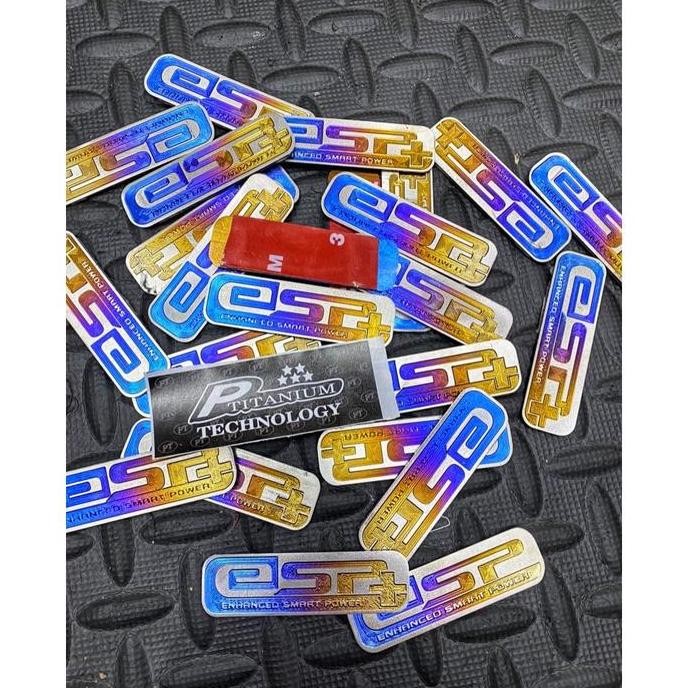 Jual EMBLEM TITANIUM ESP LOGO BOX FILTER TITANIUM LIQUIMOLY ORIGINAL HARGA SATUAN | Shopee Indonesia