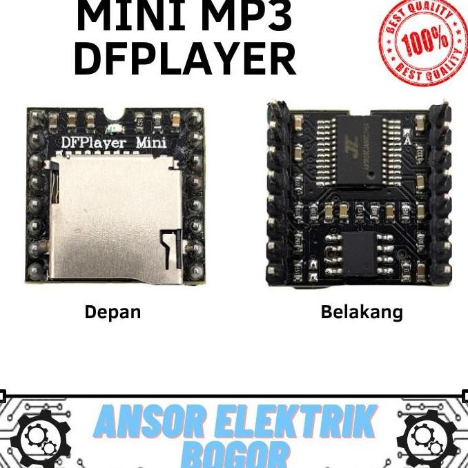 Jual DFPLAYER DF Player Mini MP3 Player Module For Arduino MP3-TF-16P ...