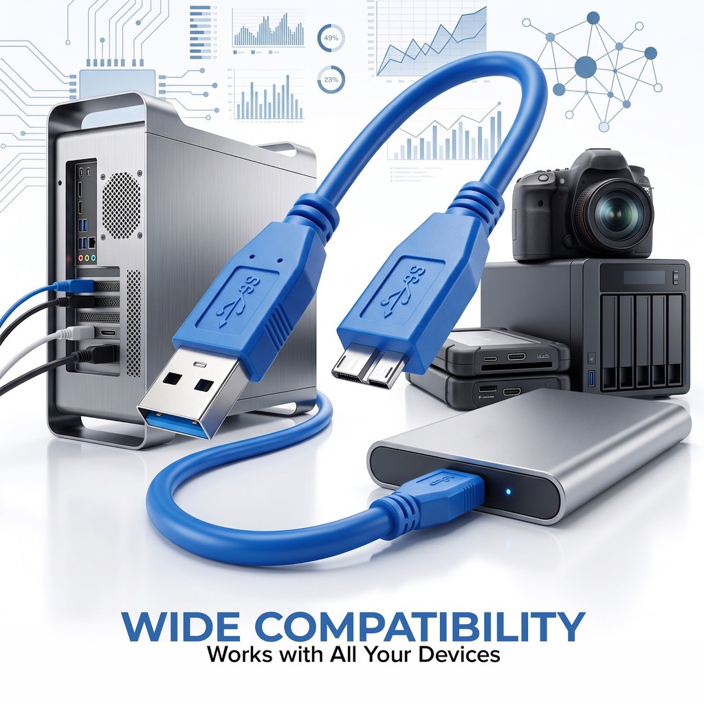 NYK Kabel Usb to Micro B USB Cable V3.0 COD (4)