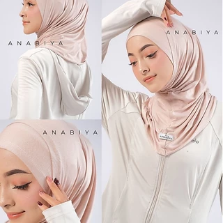 Anabiya - Fanya Bergo Instan Soft Pad Viscose Rayon Size S