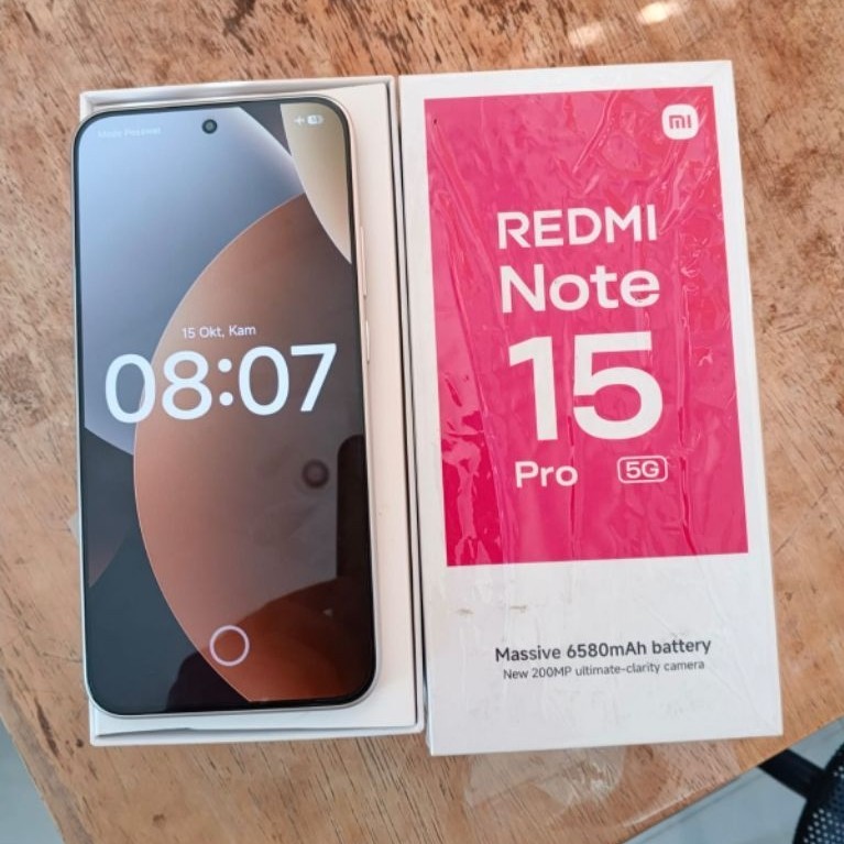 Jual Redmi note 15 Pro 5G 8/256 Fullset | Shopee Indonesia