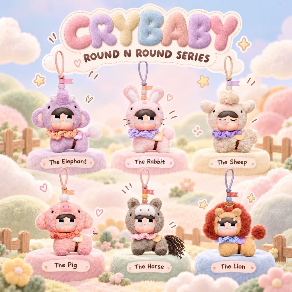 Jual READY Cry Baby Round n Round Series Original Pop Mart | Shopee ...