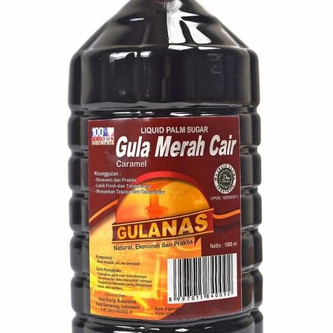 Jual Gula Cair Merah Botol 1000ml | Shopee Indonesia