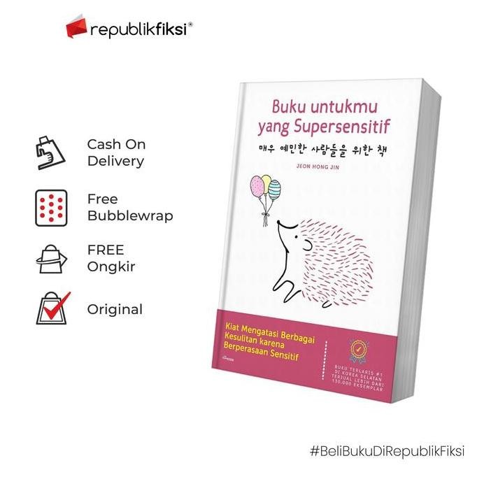 Jual Buku Untukmu Yang Supersensitif - Jeon Hong Jin - Transmedia ...