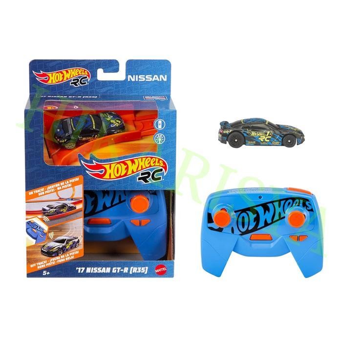 Jual TP Hot Wheels Remote Control Nissan Skyline GTR R35 Hitam RC Skala ...