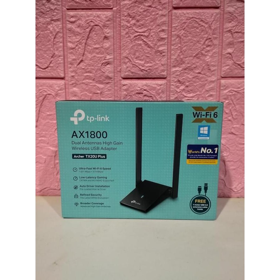 Jual TP Link Archer TX20U Plus AX800 Dual Antennas High Gain Wireless ...