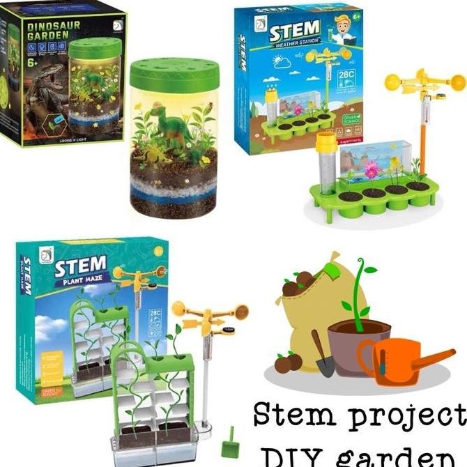 Jual Mainan Edukasi Anak Stem Project Science / Project Sains Garden ...