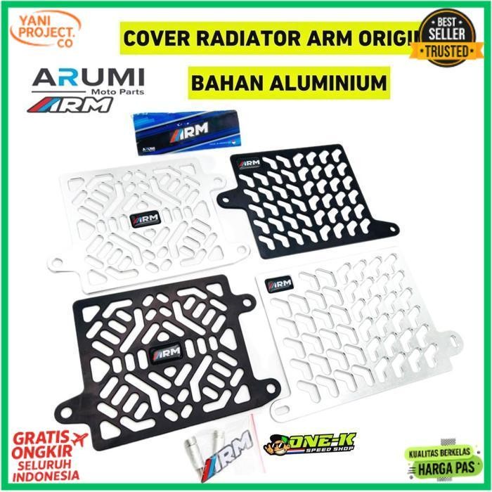 Jual Promo Cover Radiator Full Cnc Arumi Arm Vario 125 160 Vario 150 ...