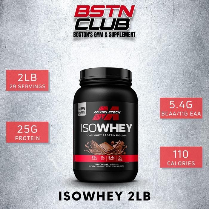 Jual MUSCLETECH ISOWHEY 100& WHEY PROTEIN ISOLATE 2LBS | Shopee Indonesia