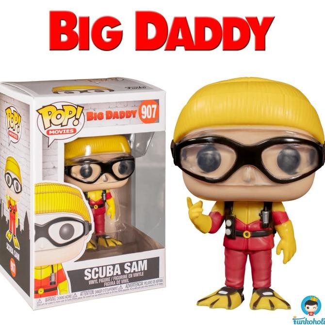 Jual Funko Pop! Movies Big Daddy - Scuba Sam #907 | Shopee Indonesia