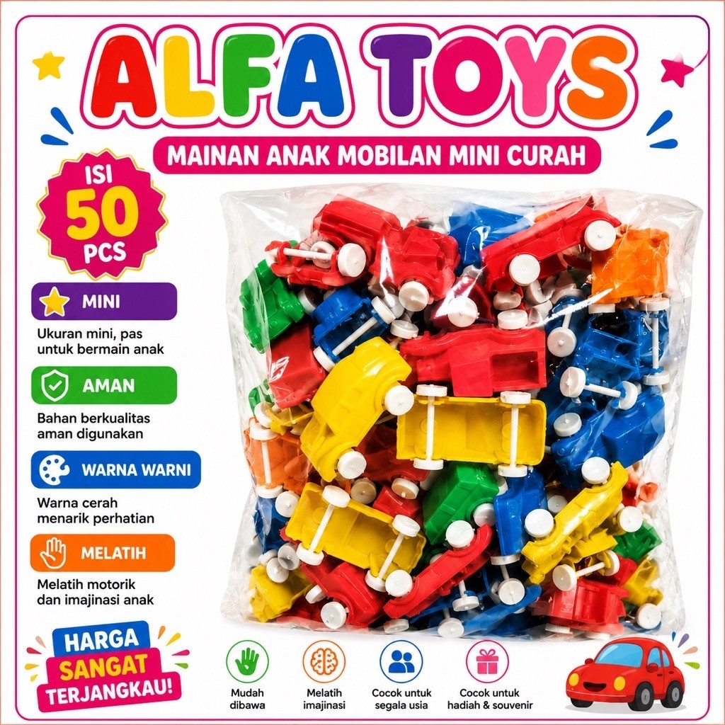 Jual Mobil Mainan Kecil-Kecil Terlengkap & Harga Terbaru Oktober 2026 ...