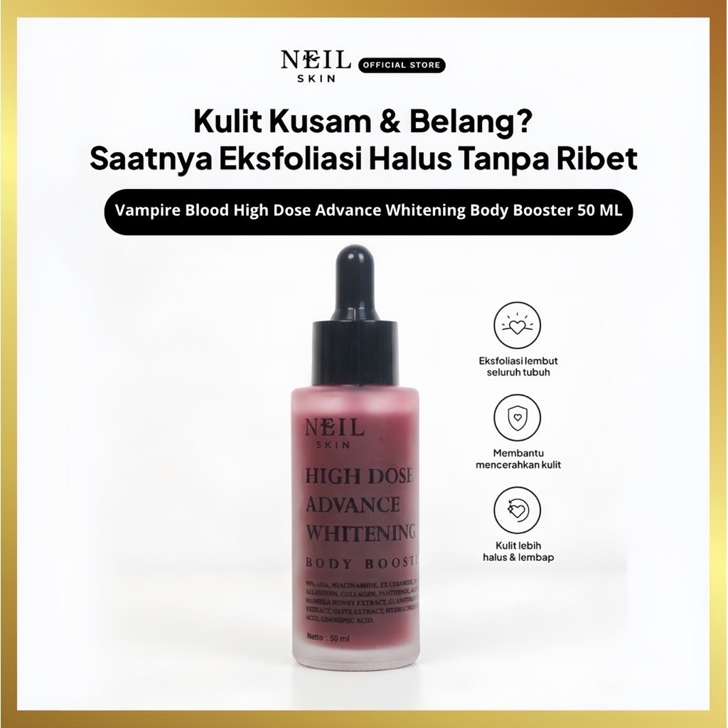 Neil Skin AHA 10% Vampire Blood Whitening Serum