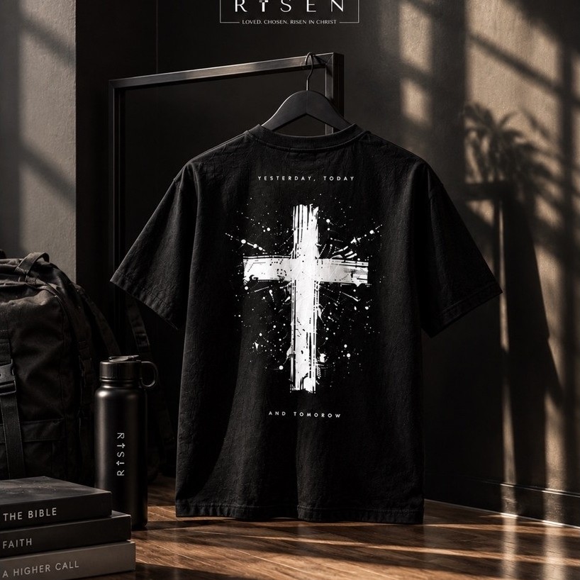 Jual Risen - Yesterday Today and Tomorrow. Premium Christian Unisex ...
