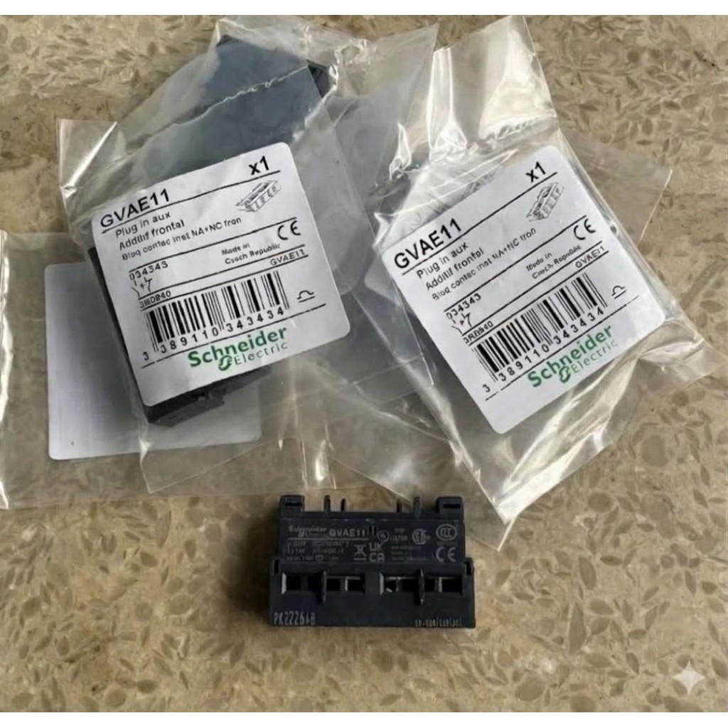 SCHNEIDER KONTAK BANTU DEPAN GV GVAE11 GVAE 11