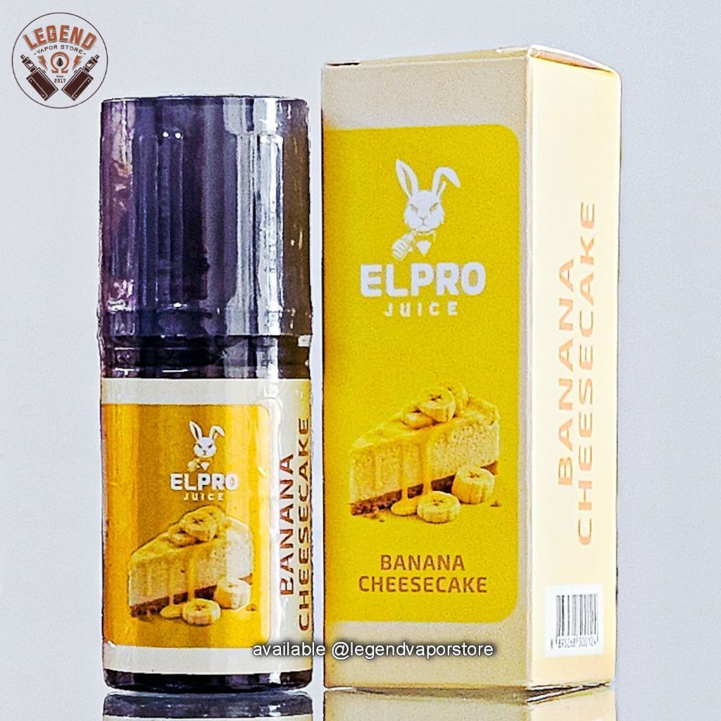 Jual SALT NIC - LIQUID ELPRO Banana Cheesecake 30ML 25MG AUTHENTIC ...