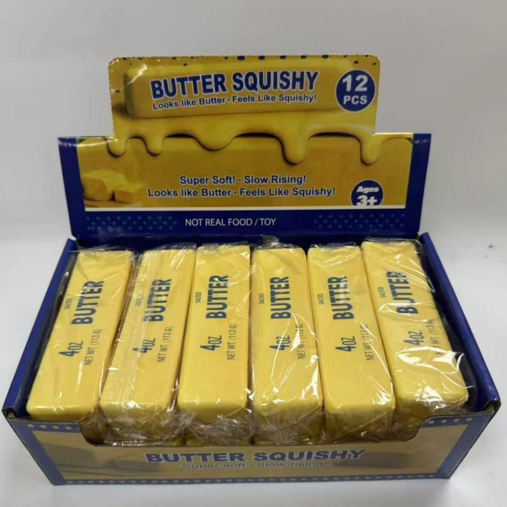 Jual BUTTER squishy mainan ssquisi halus elastis empuk cocok buat anak ...