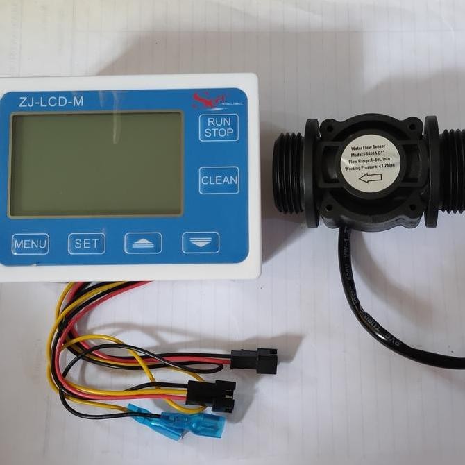 Jual Digital Flow Meter Control+Sensor 1 inch | Shopee Indonesia