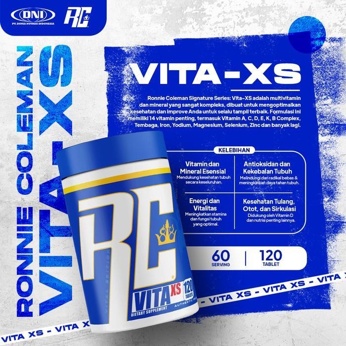 Jual Ronnie Coleman Vita-Xs 120 Tablets (60 Serving) | Shopee Indonesia