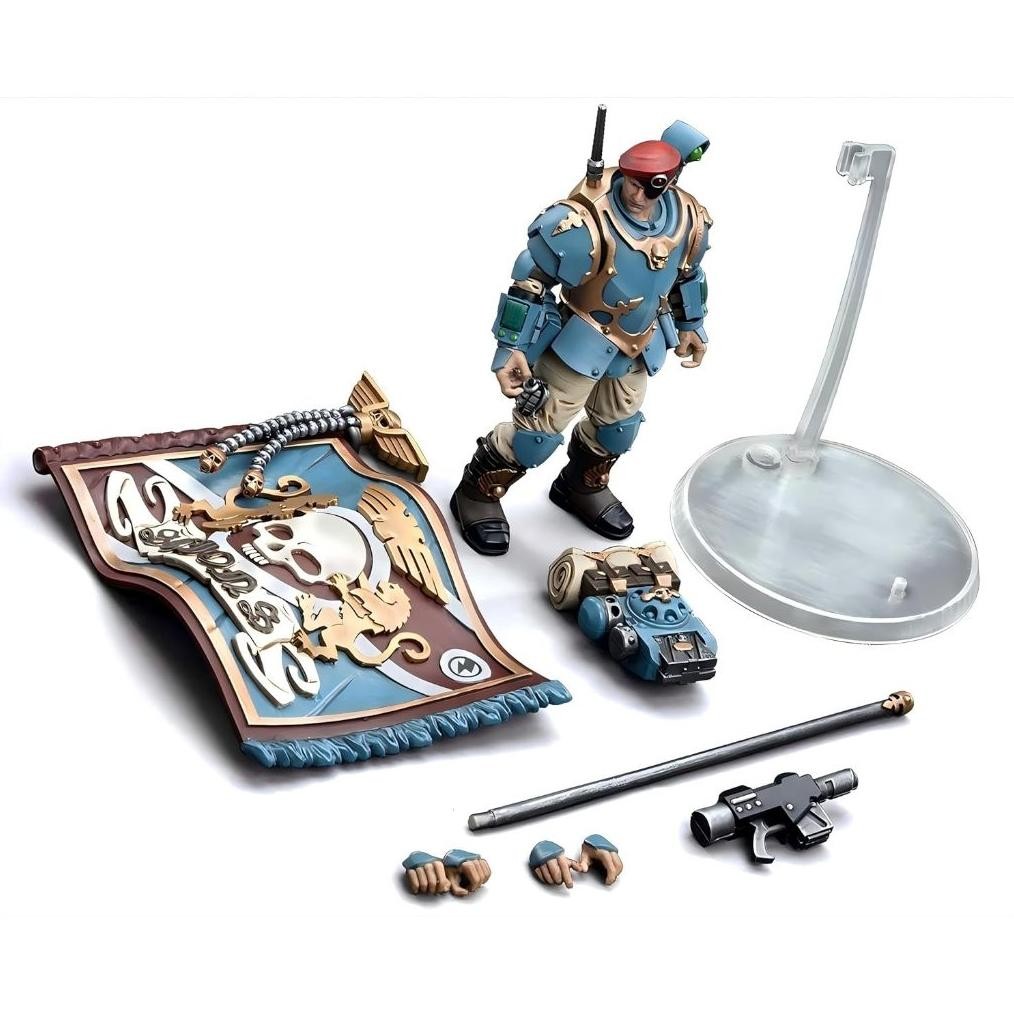 HiPlay JoyToy 1:18 Science-Fiction Militärische Actionfiguren, komplettes Set-Dark Source Battle for The Stars Series - JiangHuTaichang Sect Xushan He