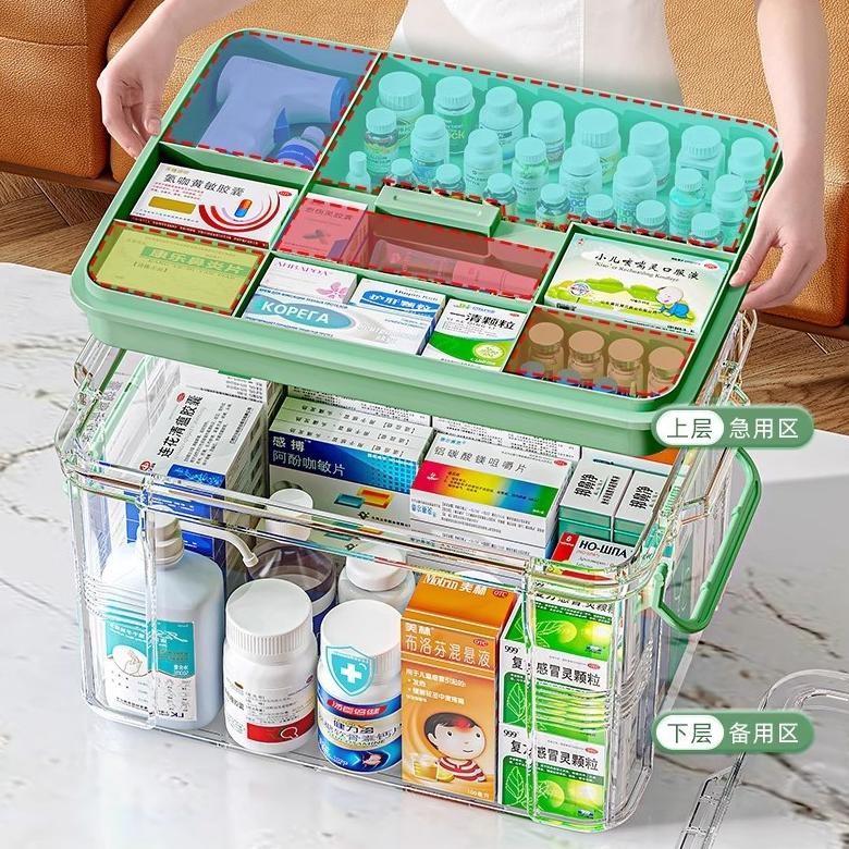 Jual HEINO Box Obat Kotak Penyimpanan Kotak Obat Portable Plastic ...