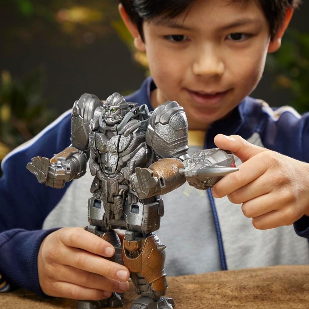 Jual TRANSFORMERS TOYS RISE OF THE BEASTS FILM, SMASH CHANGER RHINOX ...