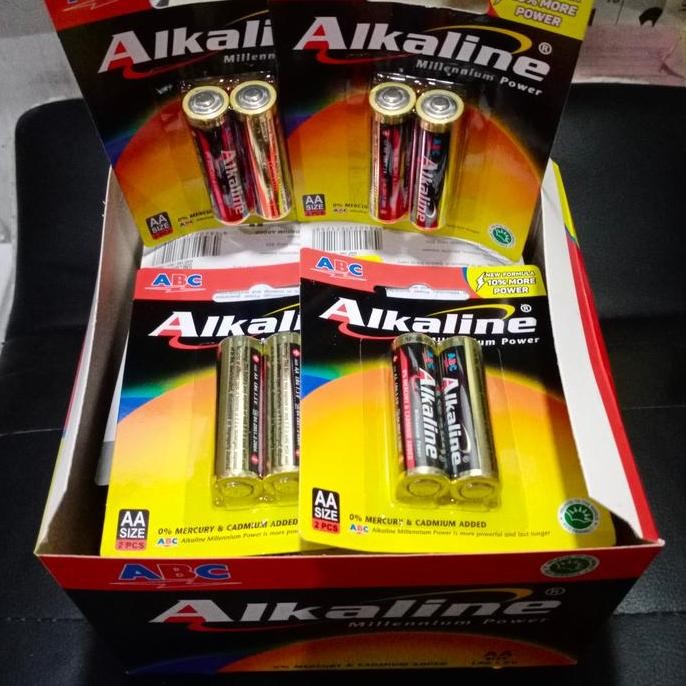 Jual batre alkaline AA size LR6 1.5v murah | Shopee Indonesia