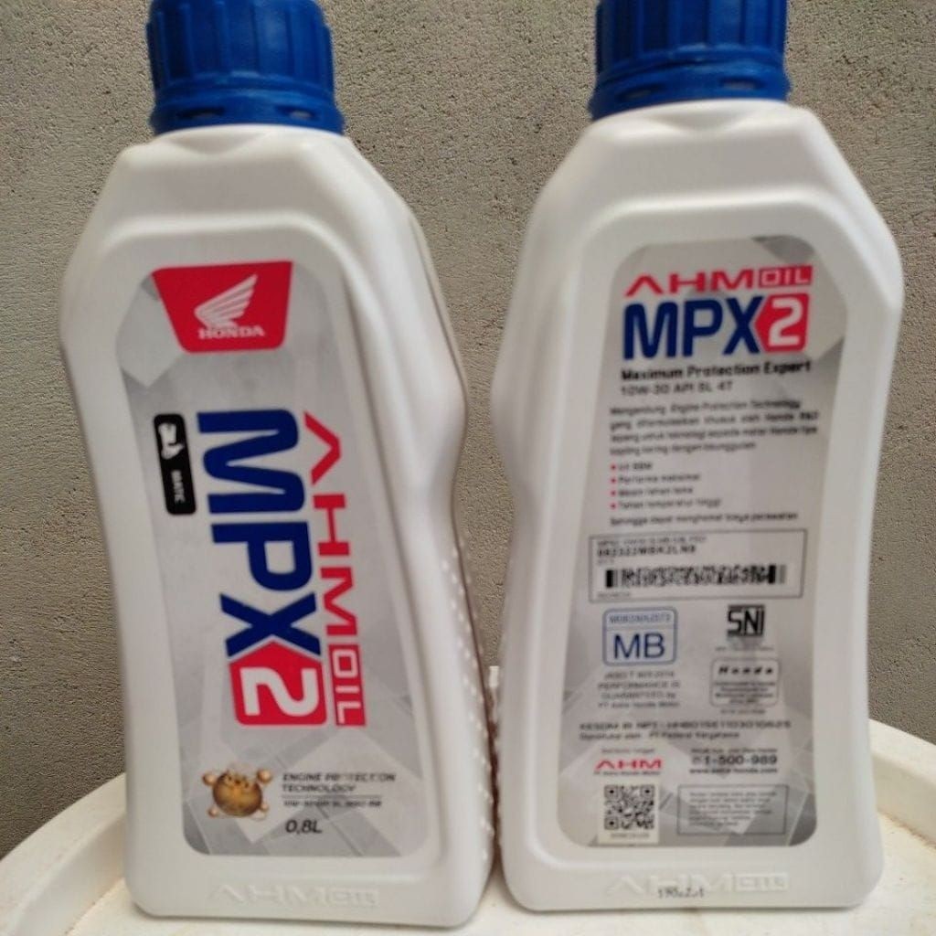 Jual OIL AHM MPX2 10W-30 0,8L PAKET 2 BOTOL | Shopee Indonesia