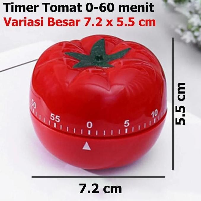 Jual Timer Dapur Timer Alarm Masak Model Tomat | Alarm Mekanikal Analog ...