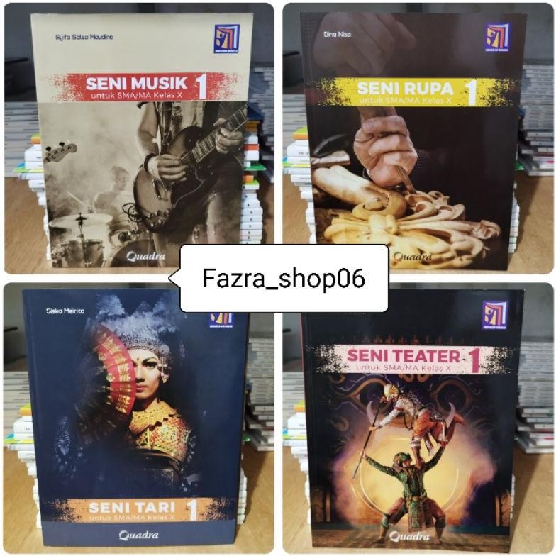 Jual SALE NEW & ORI Buku Seni Musik Rupa Tari Teater SMA MA kelas 1 10 ...
