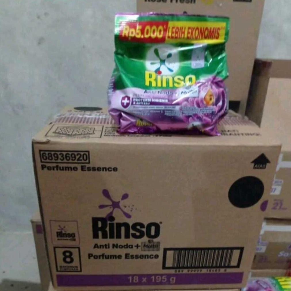 Jual New Arrival Rinso Karton [1Dus] Rinso 5Rb Ekonomis Detergent Bubuk ...