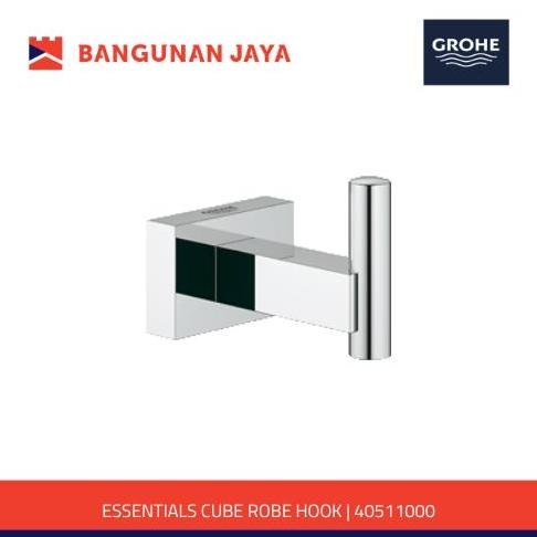 Jual Grohe Essentials Cube Robe Hook Gantungan Baju Edi Tembok ...