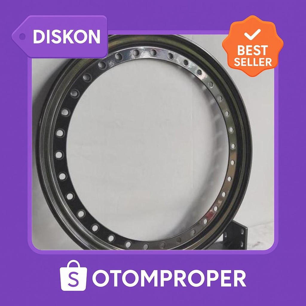 Jual ( Gosend ) Ring Velg Beadlock Besi Ring 16 Hitam ( Ring Pelak ...