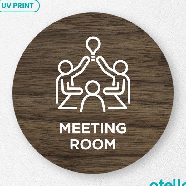 Jual Snage Meeting Room Label Tempel Hiasan Dinding Dekorasi Sn Kantor ...