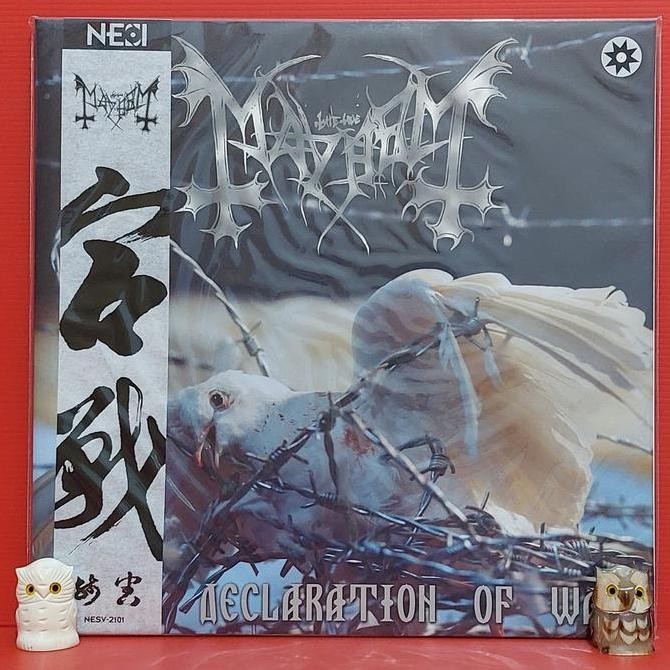 Jual Vinyl MAYHEM - GRAND DECLARATION OF WAR Ltd 140 Black Swirl PH ...