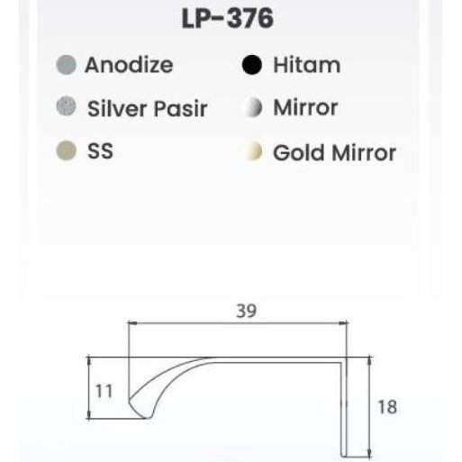 Jual Promo Lp 376 - Huben 3 Mtr / Handle Aluminium Huben Lp - 376 3 ...