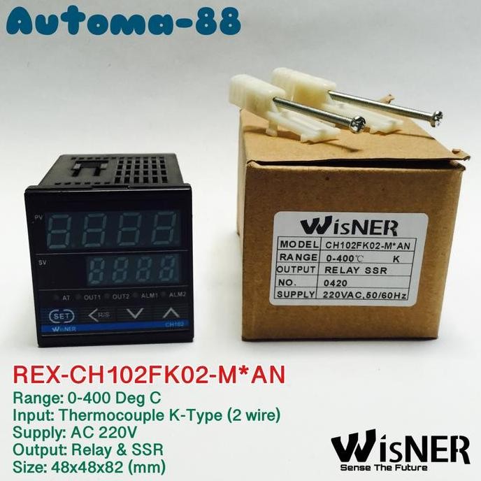 Jual SINISTER- WISNER REX-C100 CH102 Digital PID Temperature Controller ...